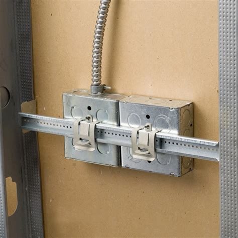 control box mounting brackets|caddy adjustable box bracket.